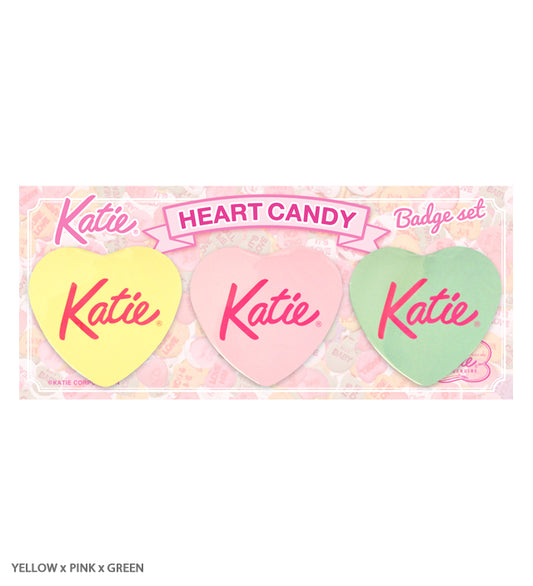 BADGE heart candy set