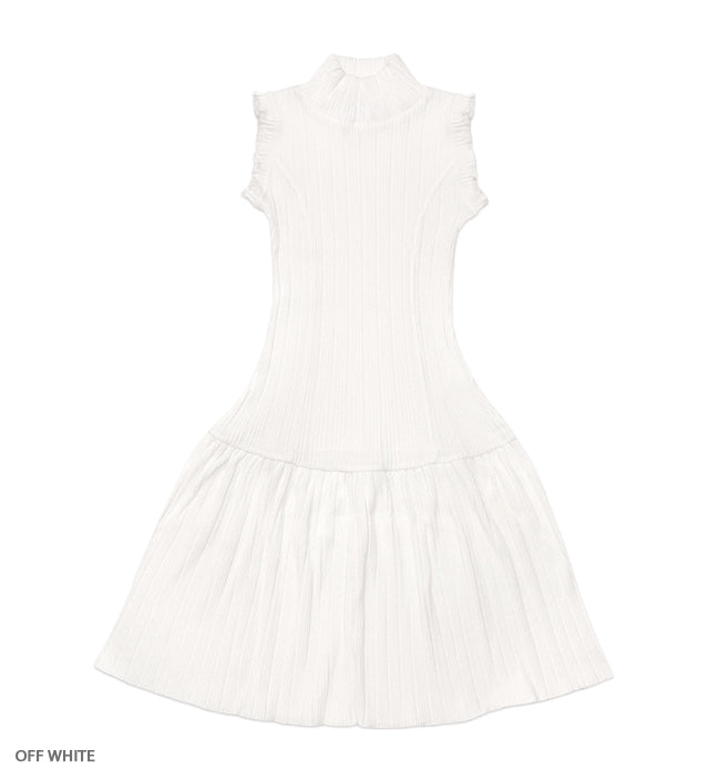 UNDER PRETTIES bottle neck no sleeve one-piece