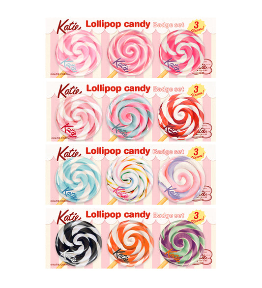 BADGE lollipop candy set
