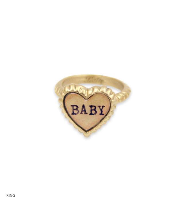SWEET HEART petit heart ring
