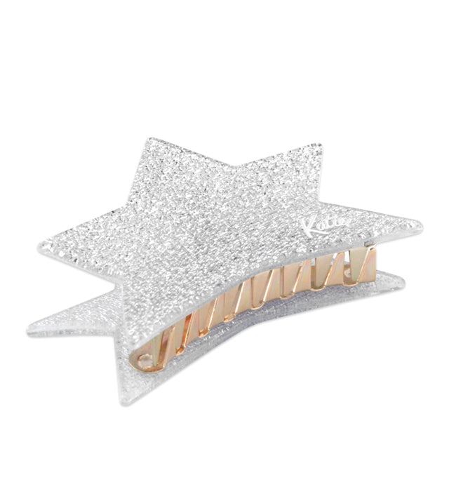 GLITTER star clip