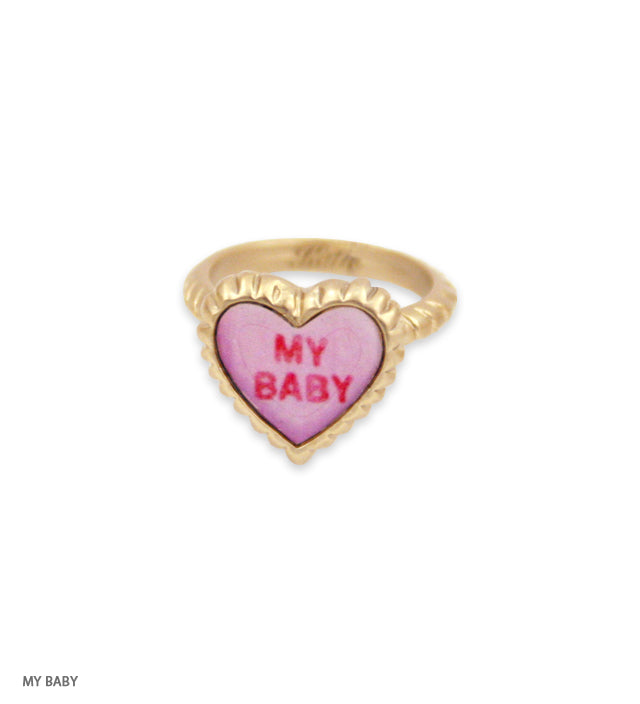 SWEET HEART petit heart candy ring