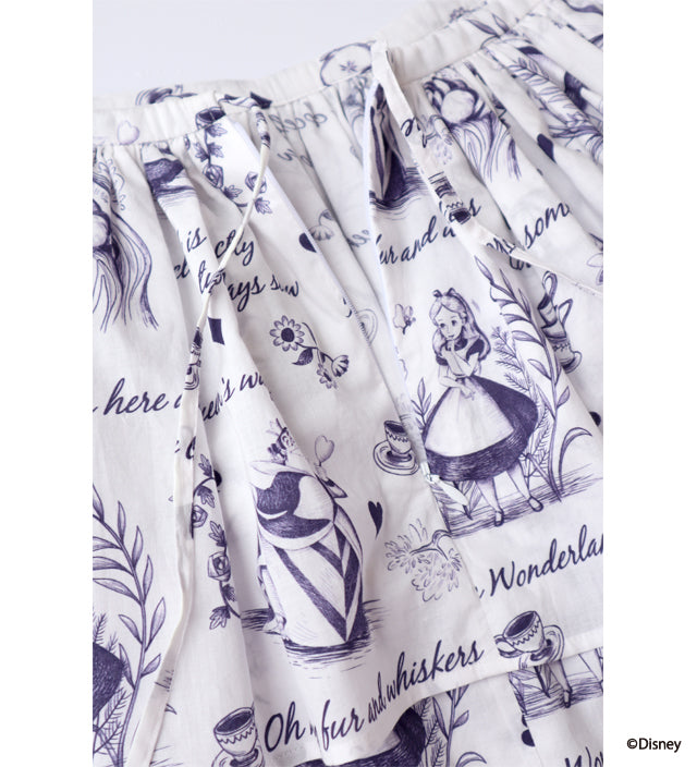 Disney “ALICE IN WONDERLAND” / THE KATIE COLLECTION ~“Alice” fabric collection~ can can skirt