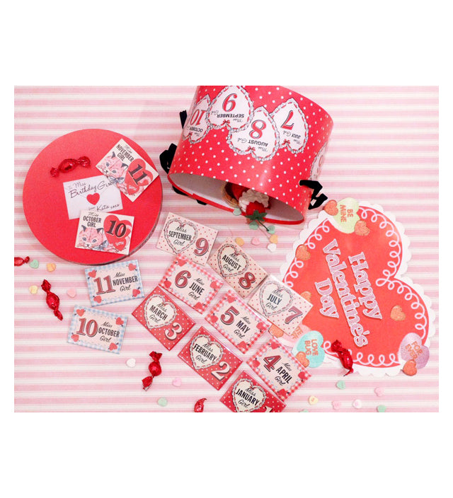 BADGE CLIP birthday girl