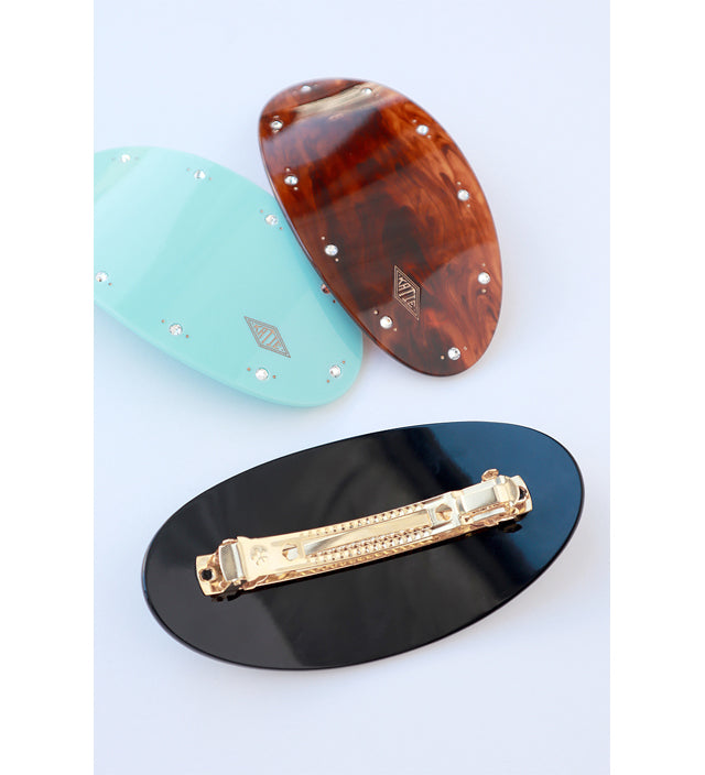 BONNET oval barrette