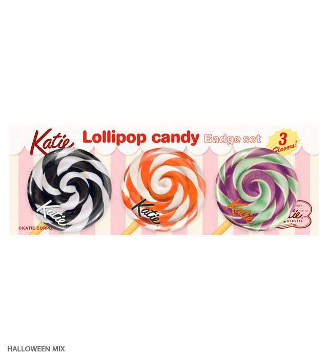 BADGE lollipop candy set