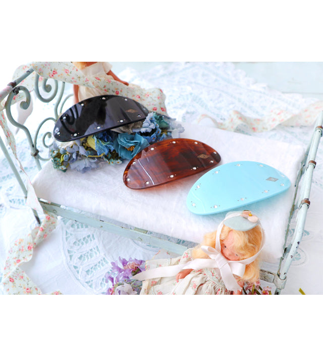 BONNET oval barrette