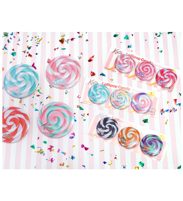 BADGE lollipop candy set