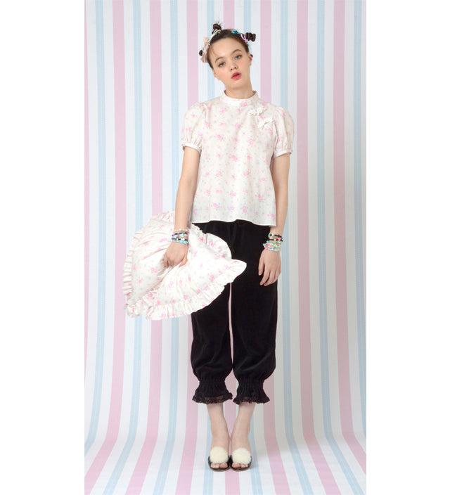 BABY BUNNY SHOWER china puff blouse