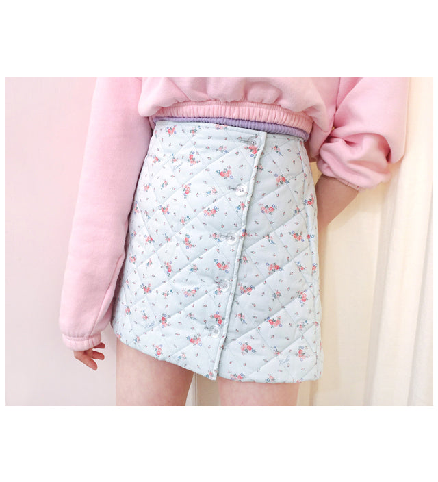 VIRGIN UP wrap skirt