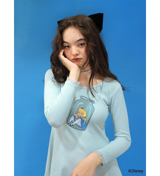 Disney “ALICE IN WONDERLAND” / THE KATIE COLLECTION ~“Alice” print collection~ one-piece