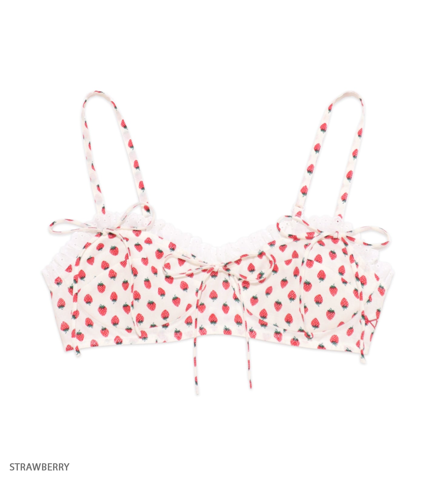 GIRL SUICIDE ribbon bralette