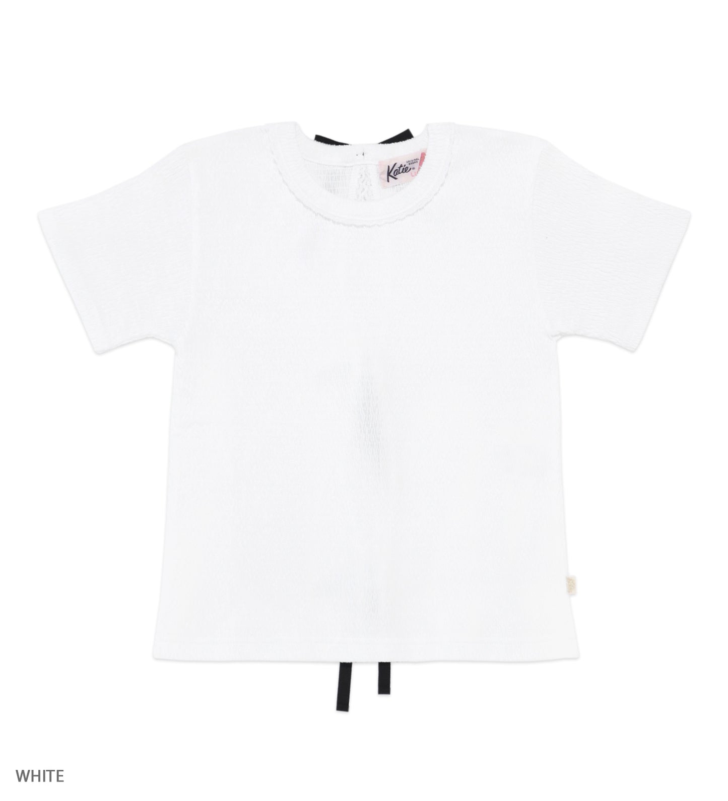 LOVED BY YOU ribbon tee