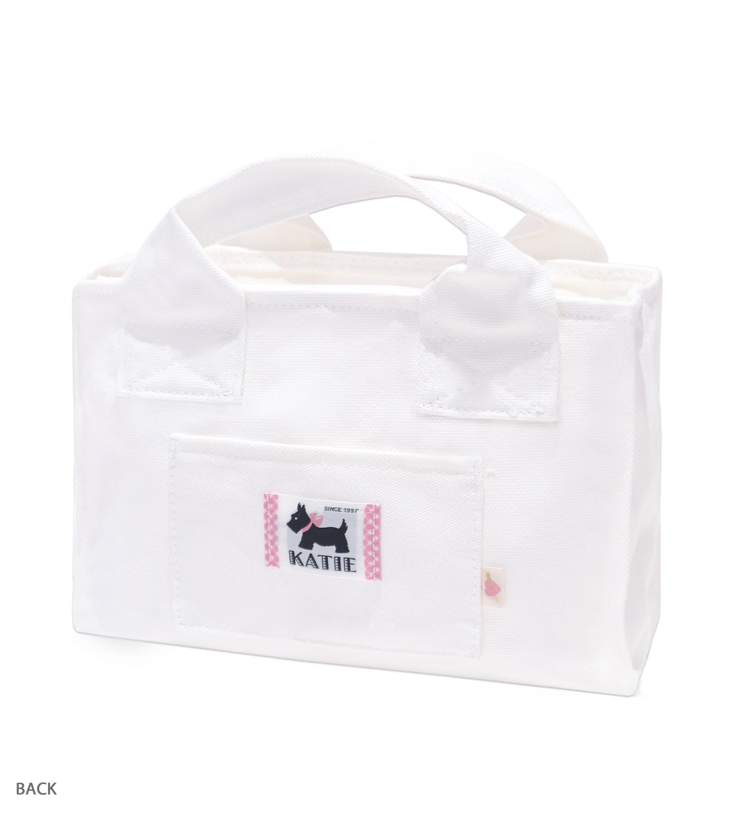 KATIE LOGO canvas tote