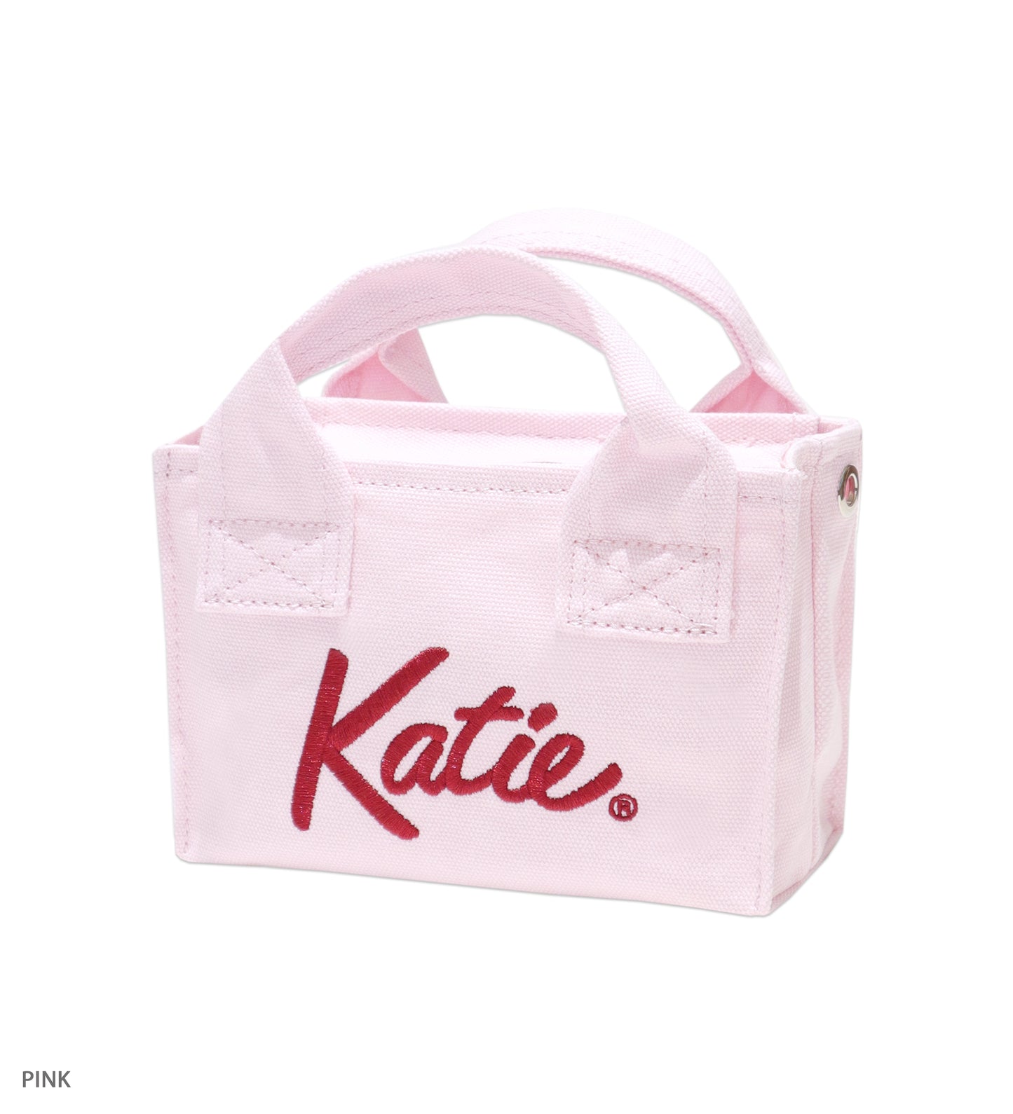 KATIE LOGO canvas mini tote