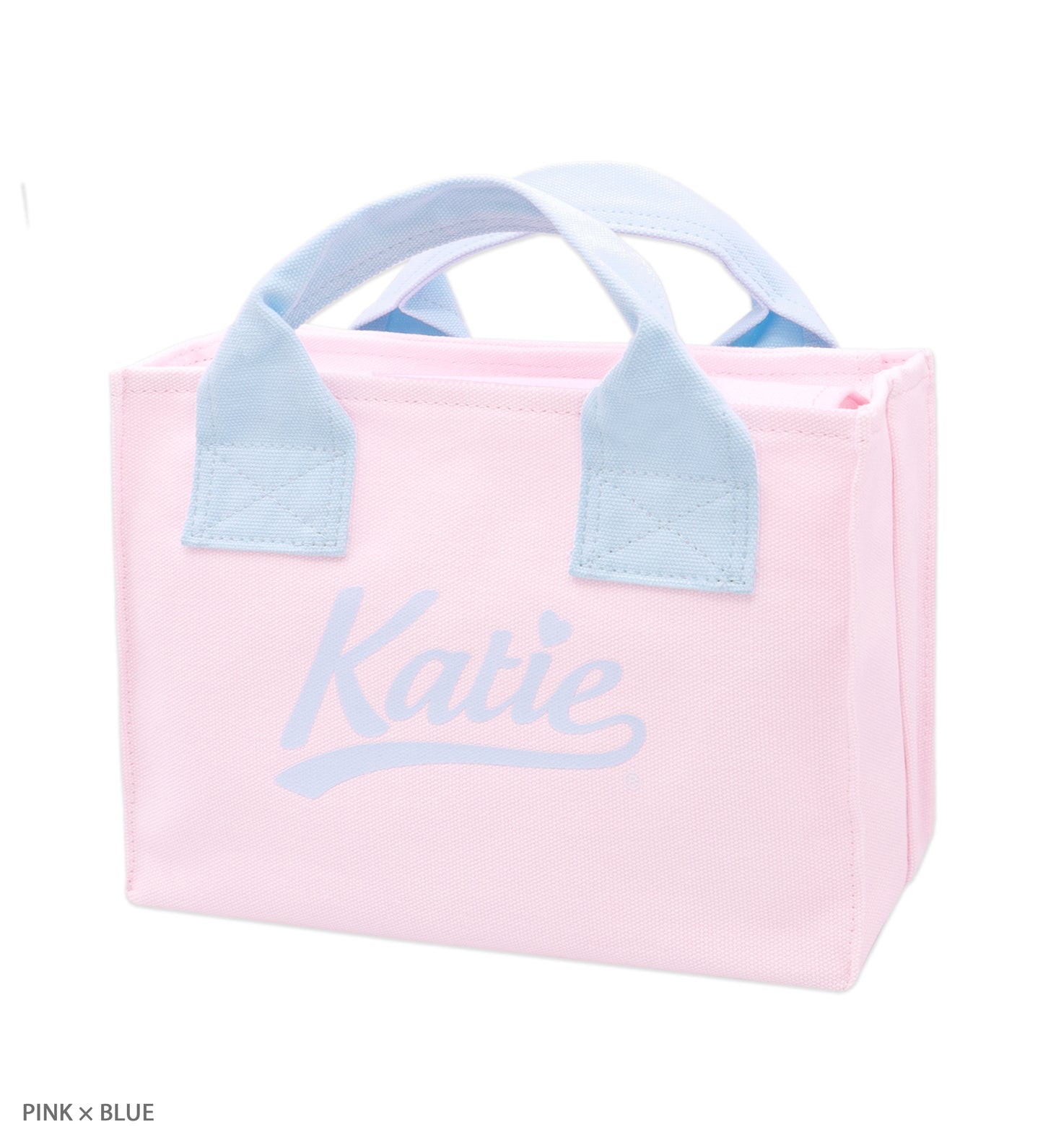 KATIE LOGO fluffy bunny canvas tote