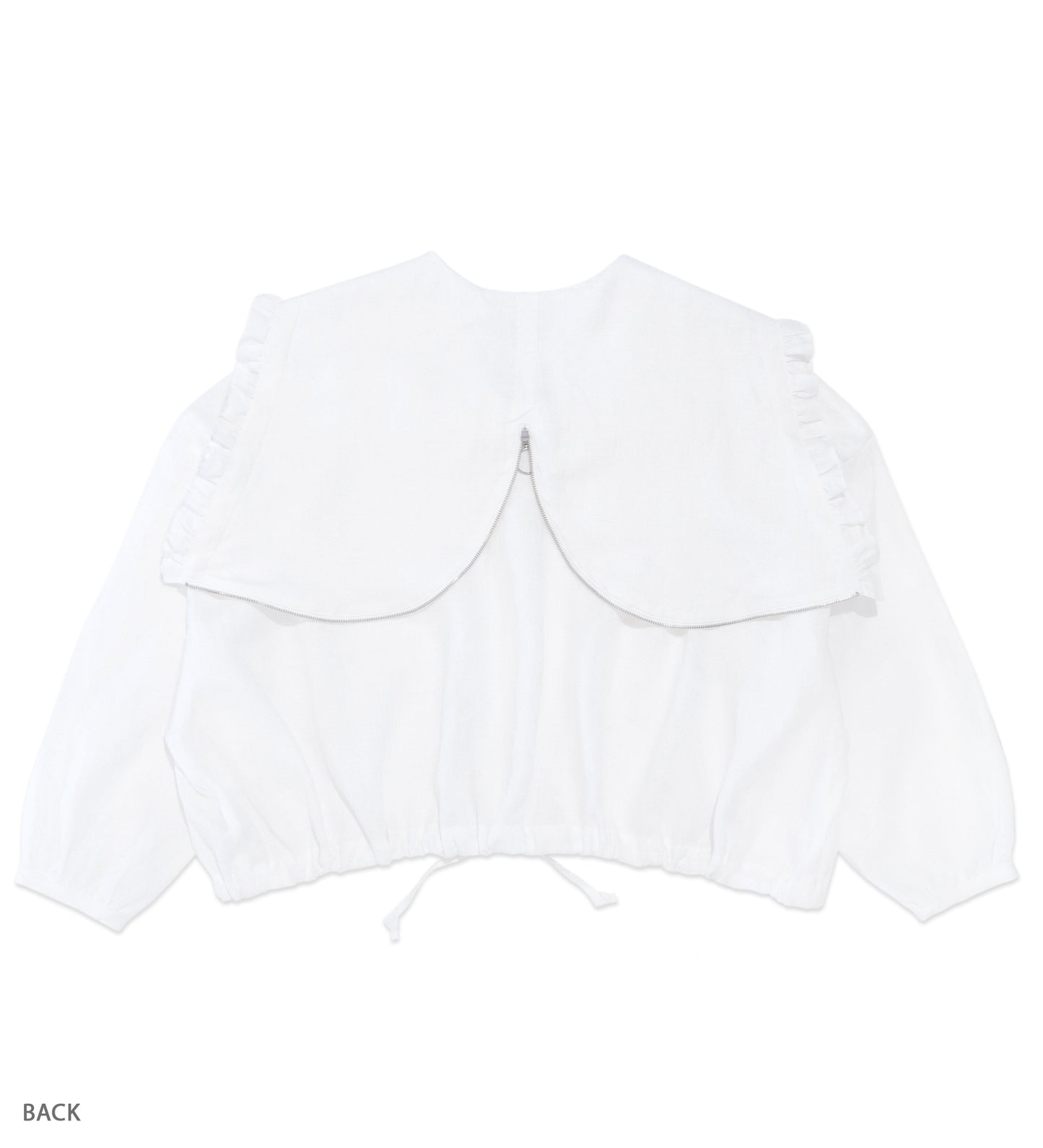 SUMMER WIND frill hood jacket