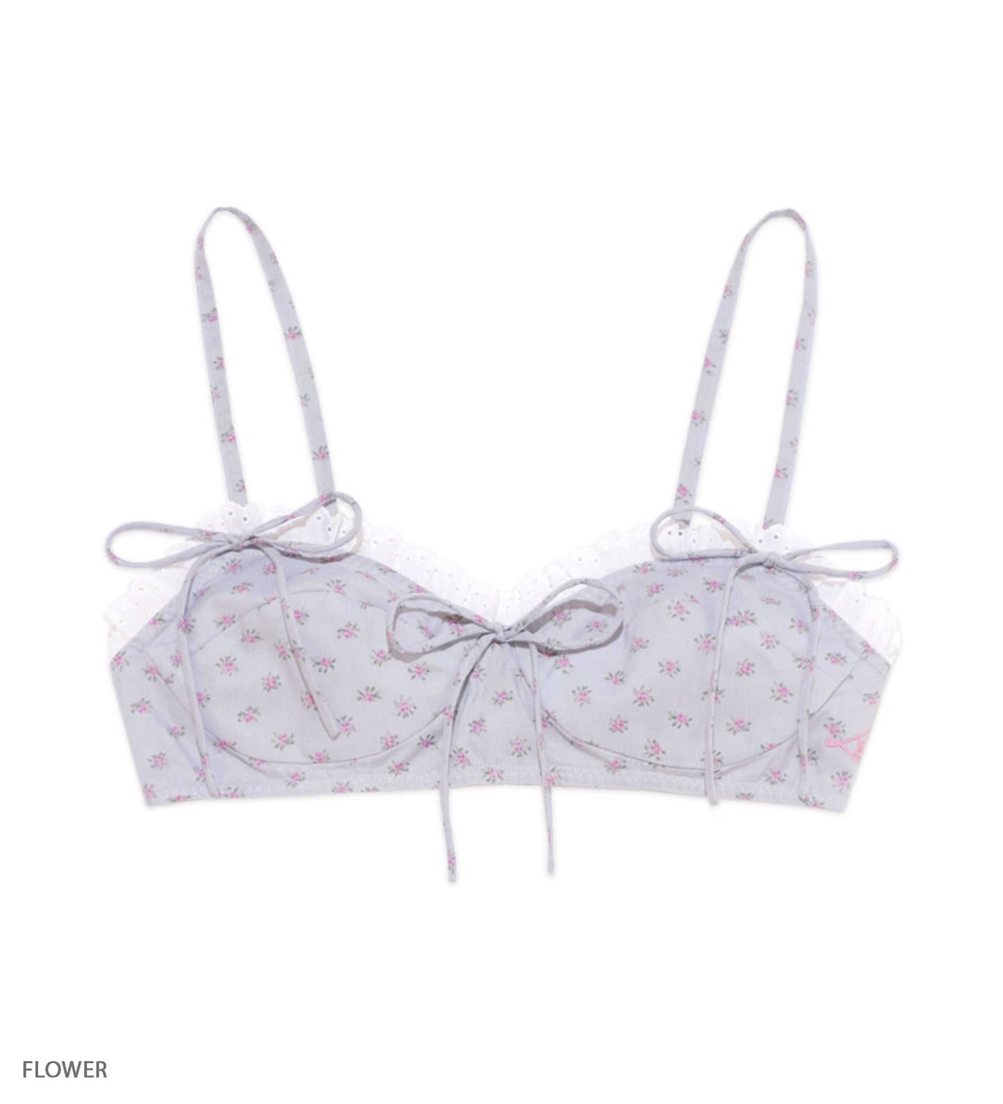 GIRL SUICIDE ribbon bralette