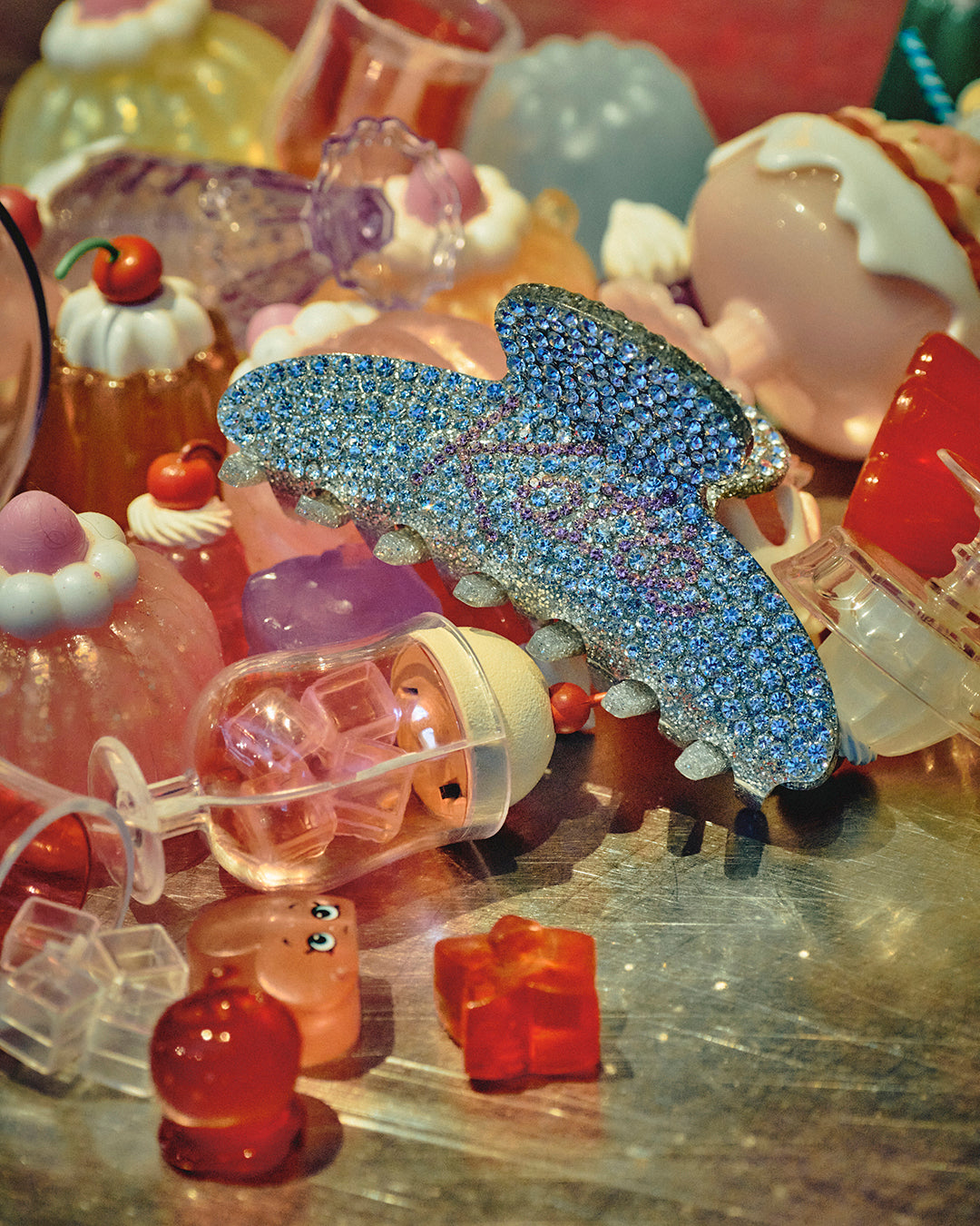 Katie x Picky rhinestone hair clip