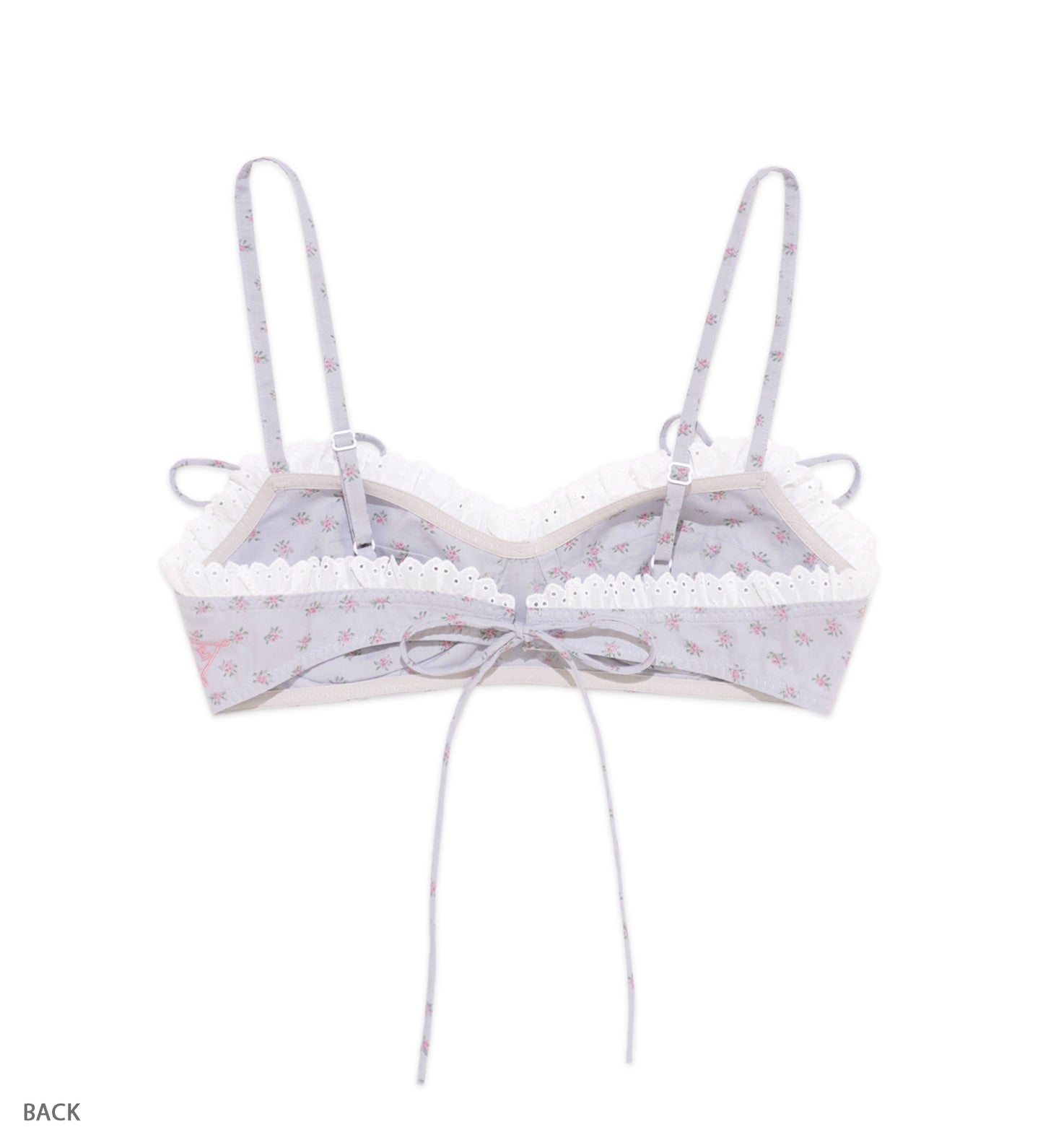 GIRL SUICIDE ribbon bralette