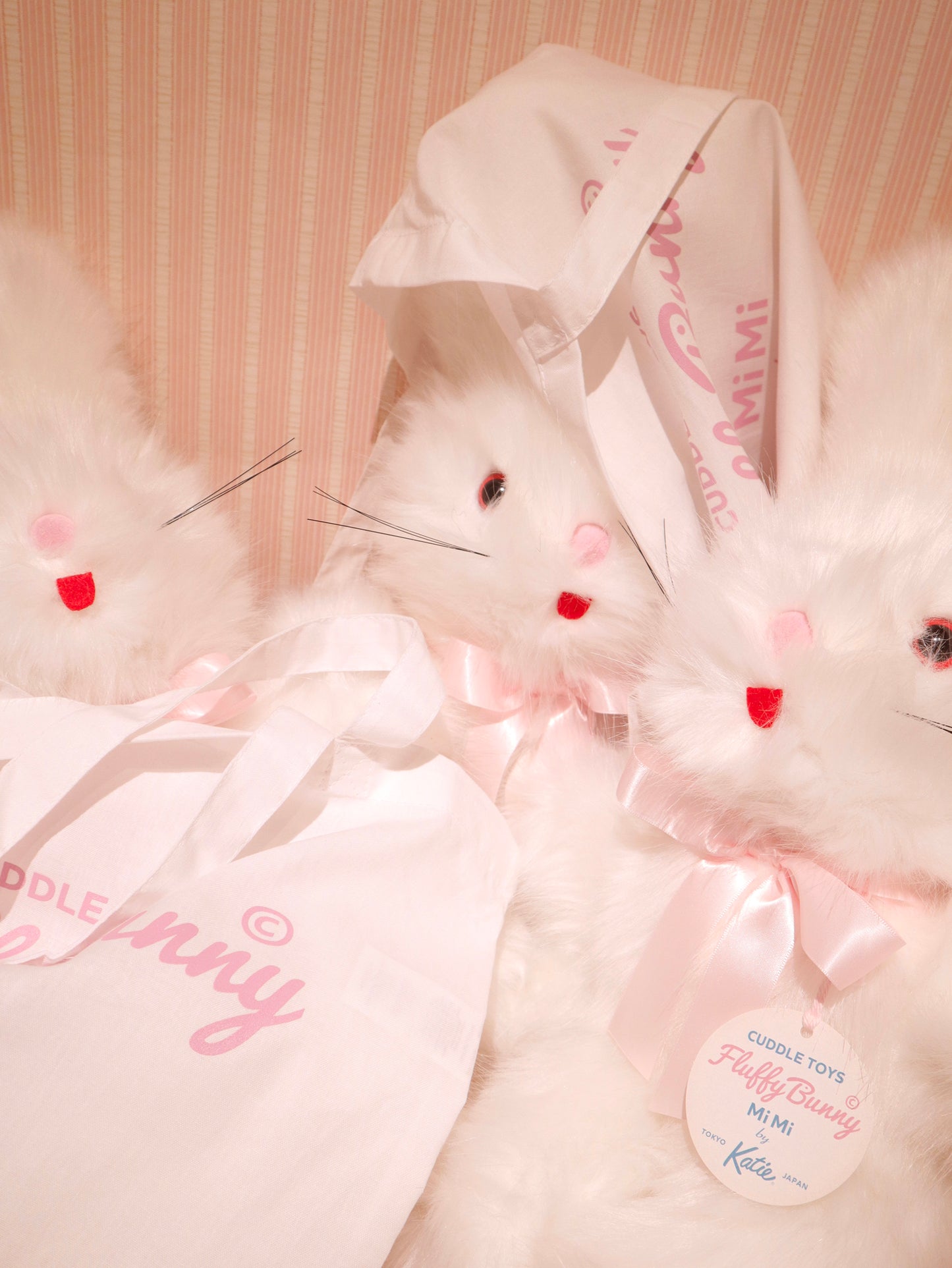 FLUFFY BUNNY "MiMi" plush & Tote Bag