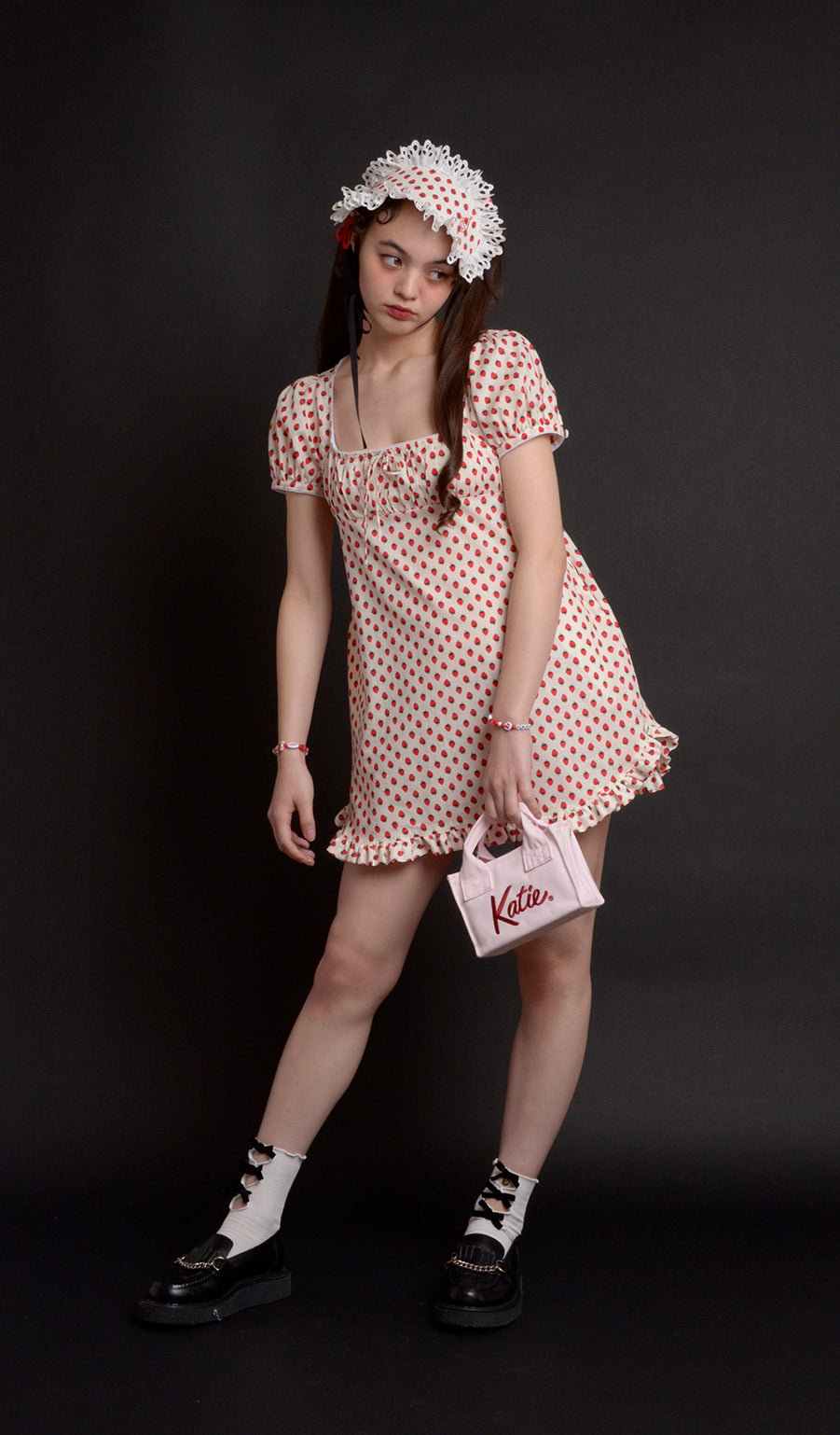 GIRL SUICIDE puff one-piece
