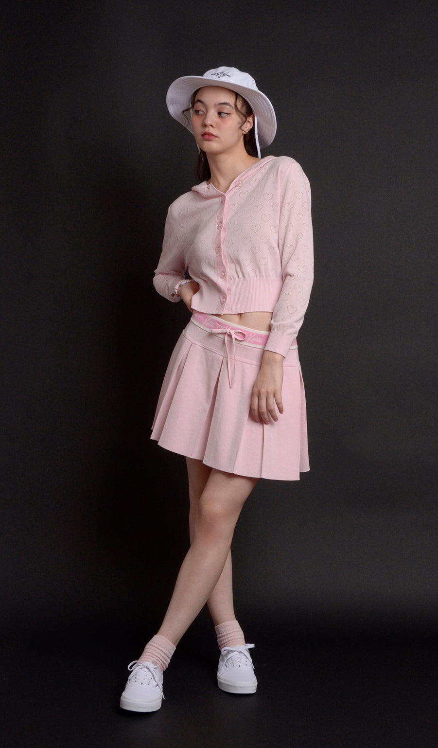 KATIE KATIE pleats skirt