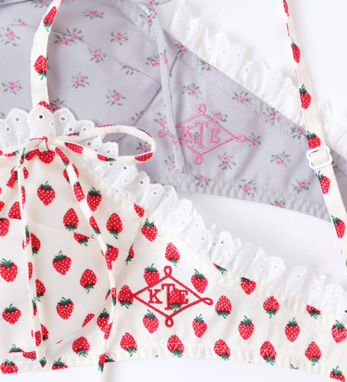 GIRL SUICIDE ribbon bralette