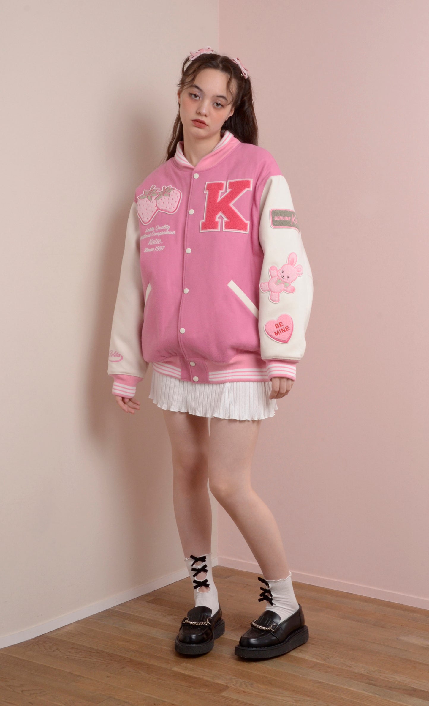 KATIE MANIA stadium jumper