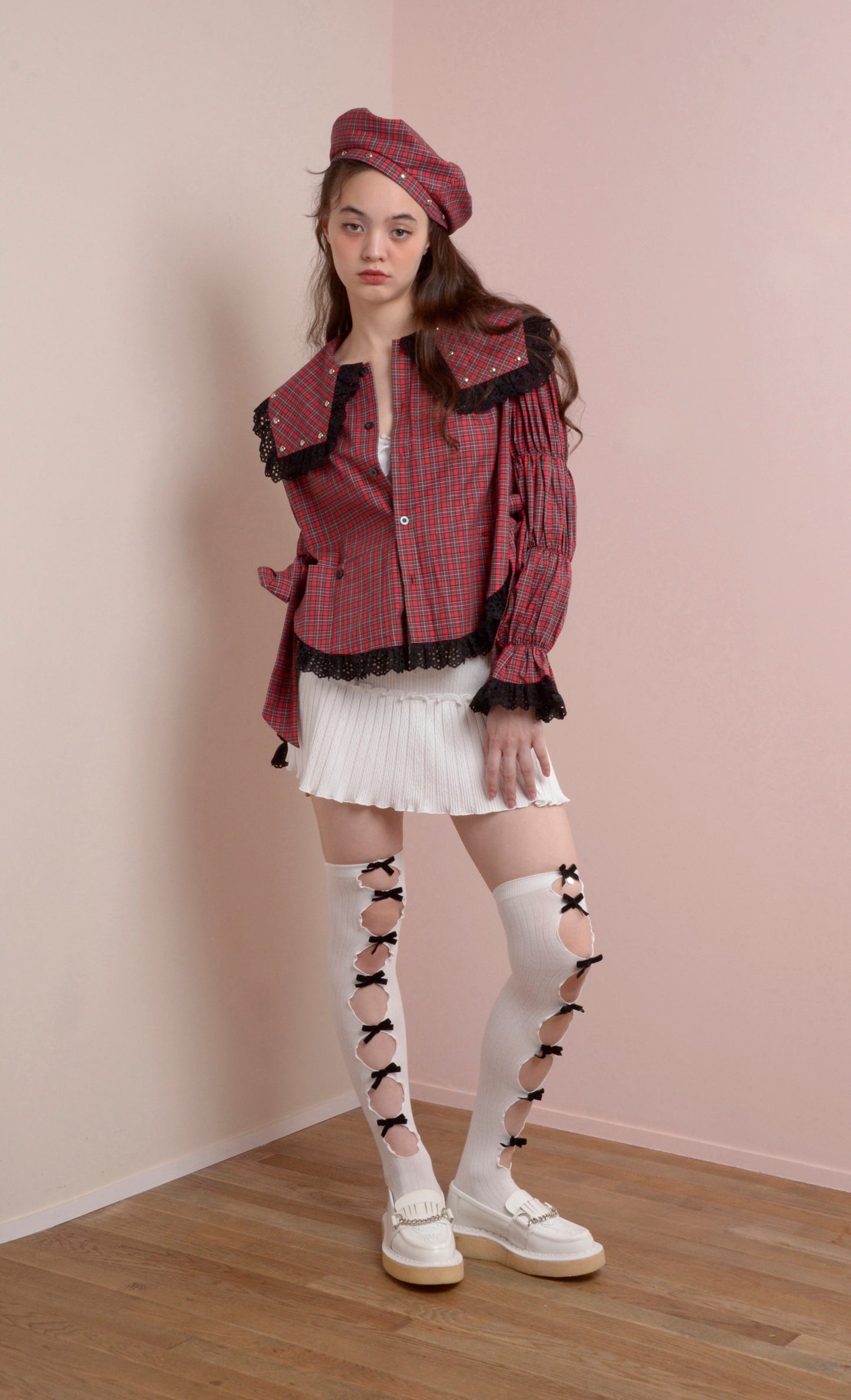 FOOL'S MATE studs beret