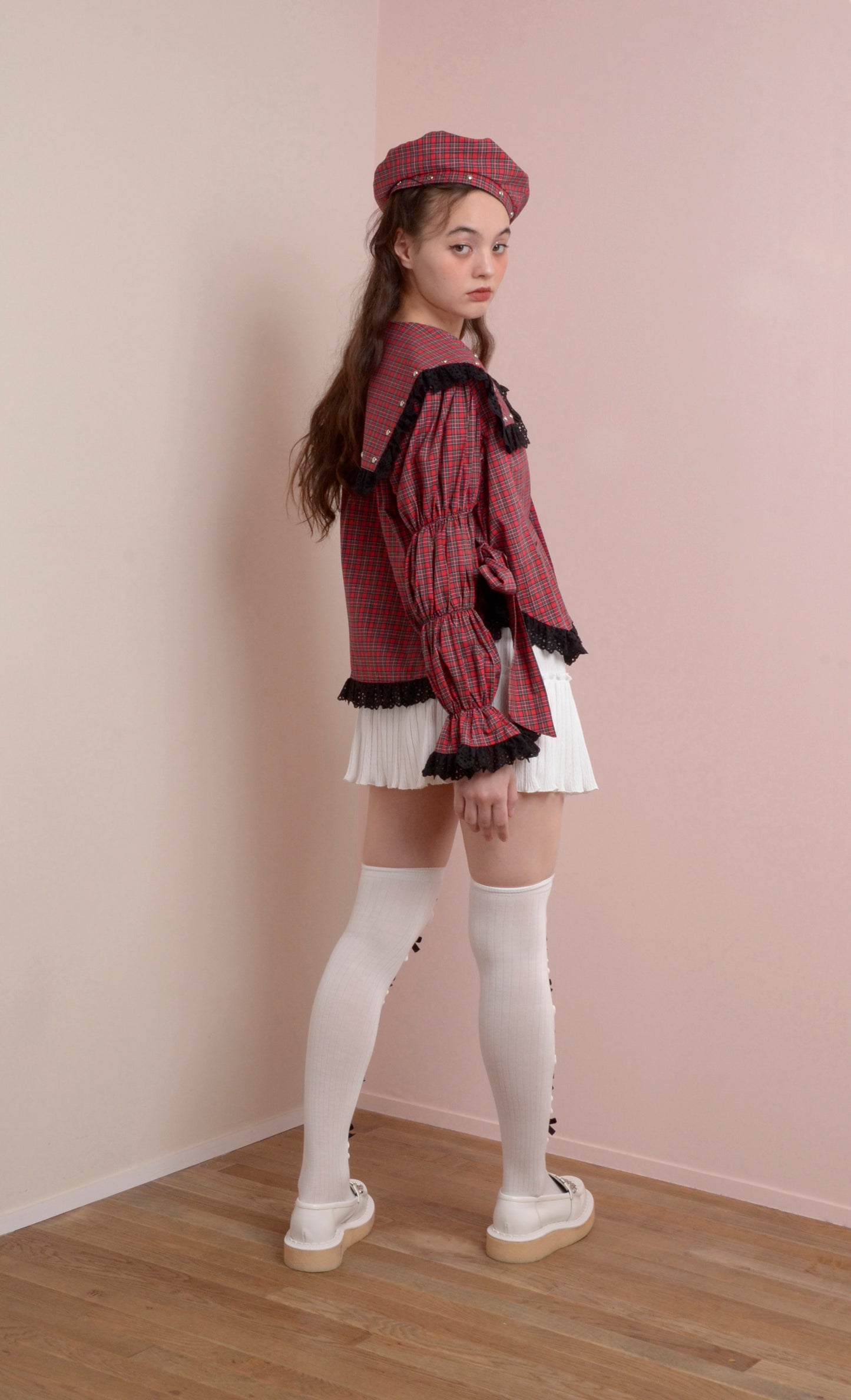 FOOL'S MATE lacy blouse jacket