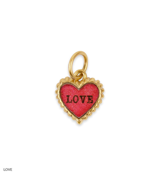 SWEET HEART petit heart charm