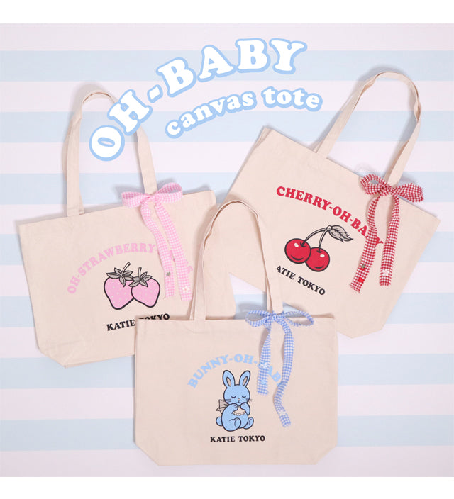 OH-BABY canvas tote