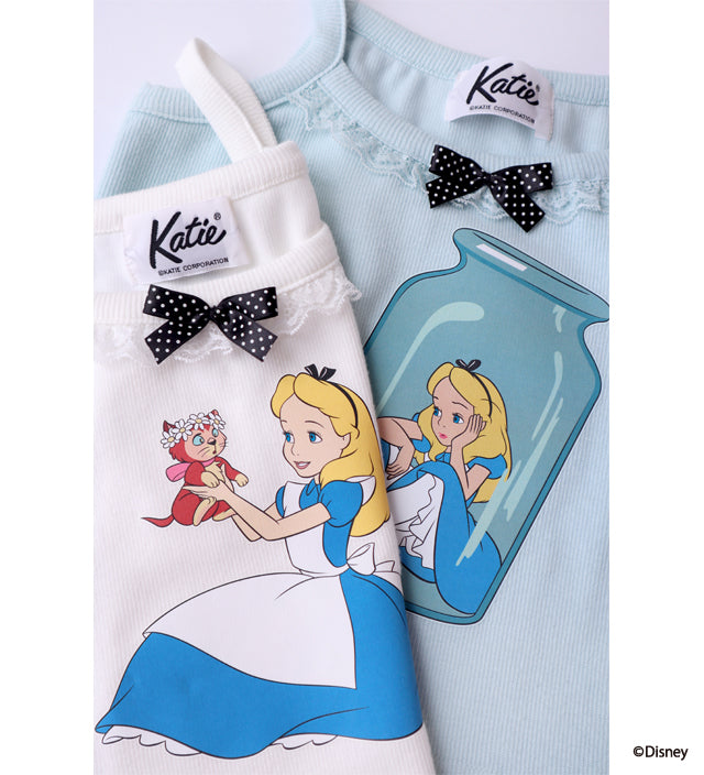 Disney “ALICE IN WONDERLAND” / THE KATIE COLLECTION ~“Alice” print collection~ camisole