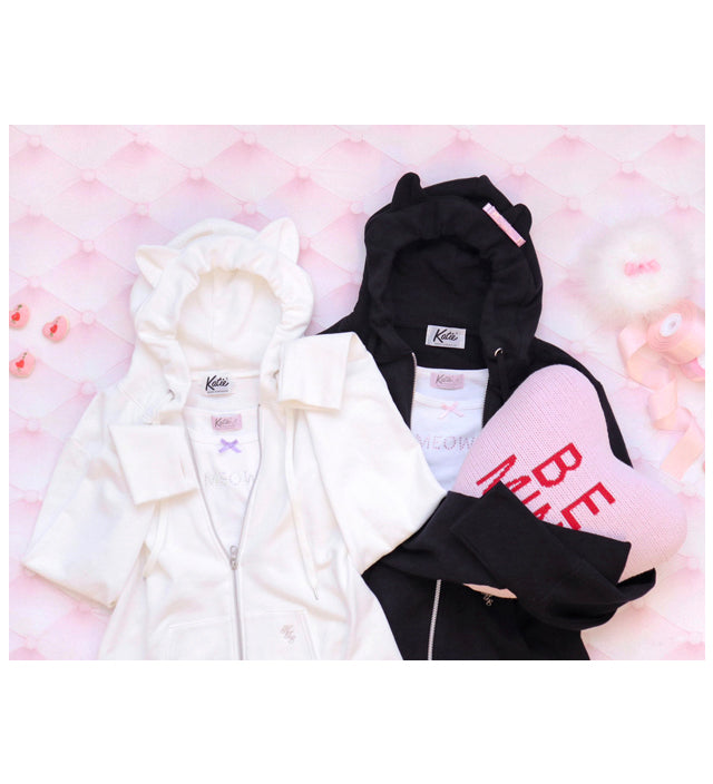 中華のおせち贈り物 zip hood HUG KITTEN – Tokyo Katie トップス