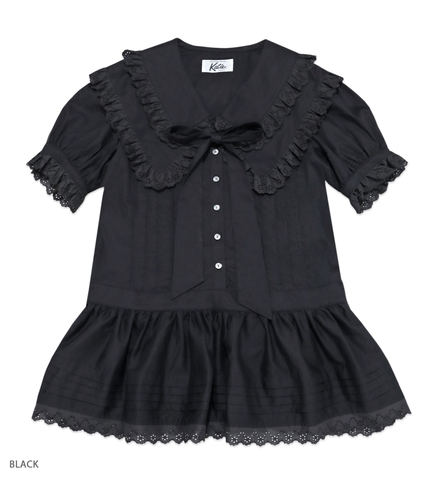 NO COUNTRY double collar mini dress
