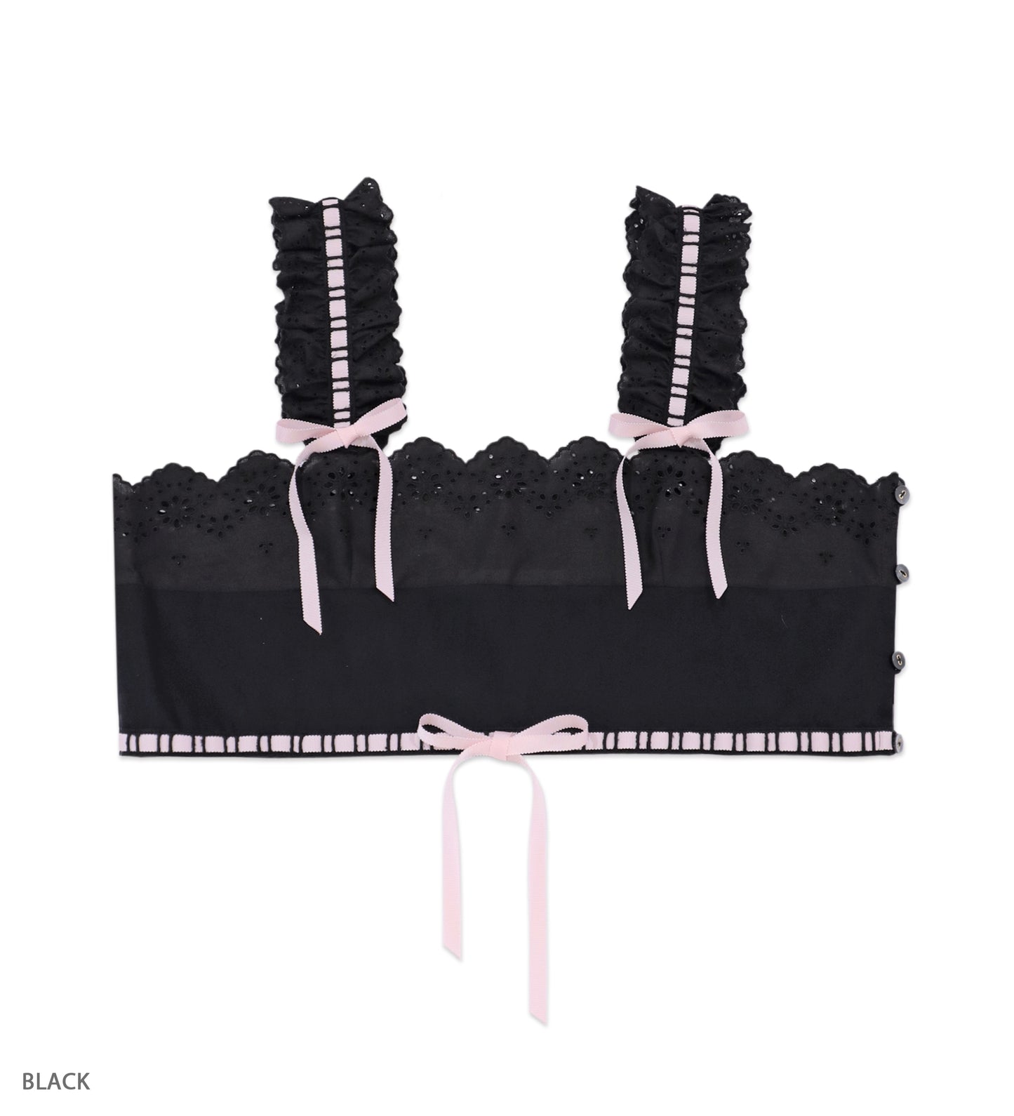 NO COUNTRY ribbon camisole
