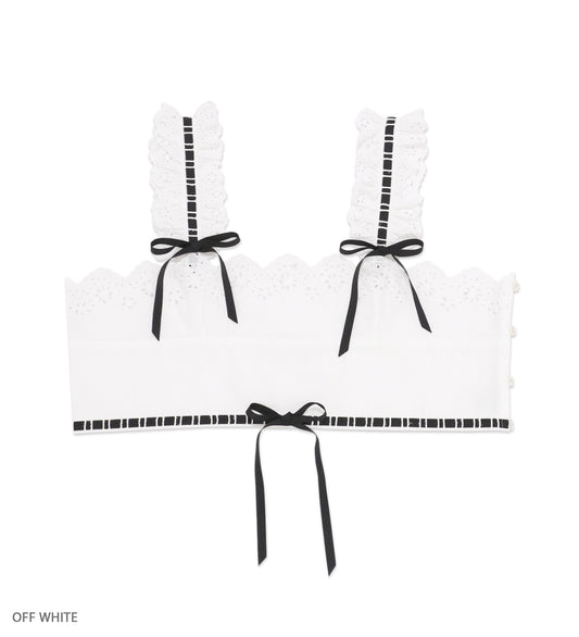 NO COUNTRY ribbon camisole