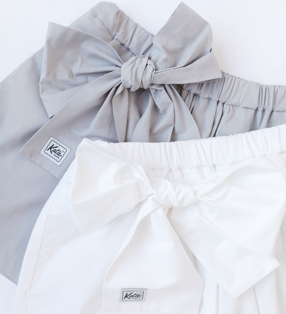 AMISH TOWN ribbon mini skirt
