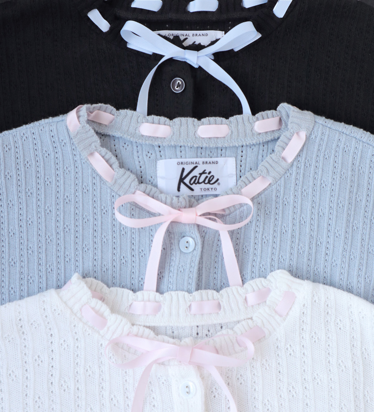 RIBBON TOSS petit cardigan – Katie Tokyo