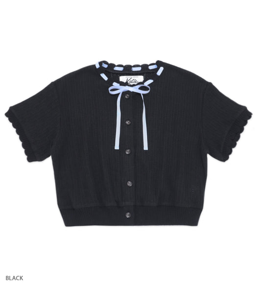 RIBBON TOSS petit cardigan