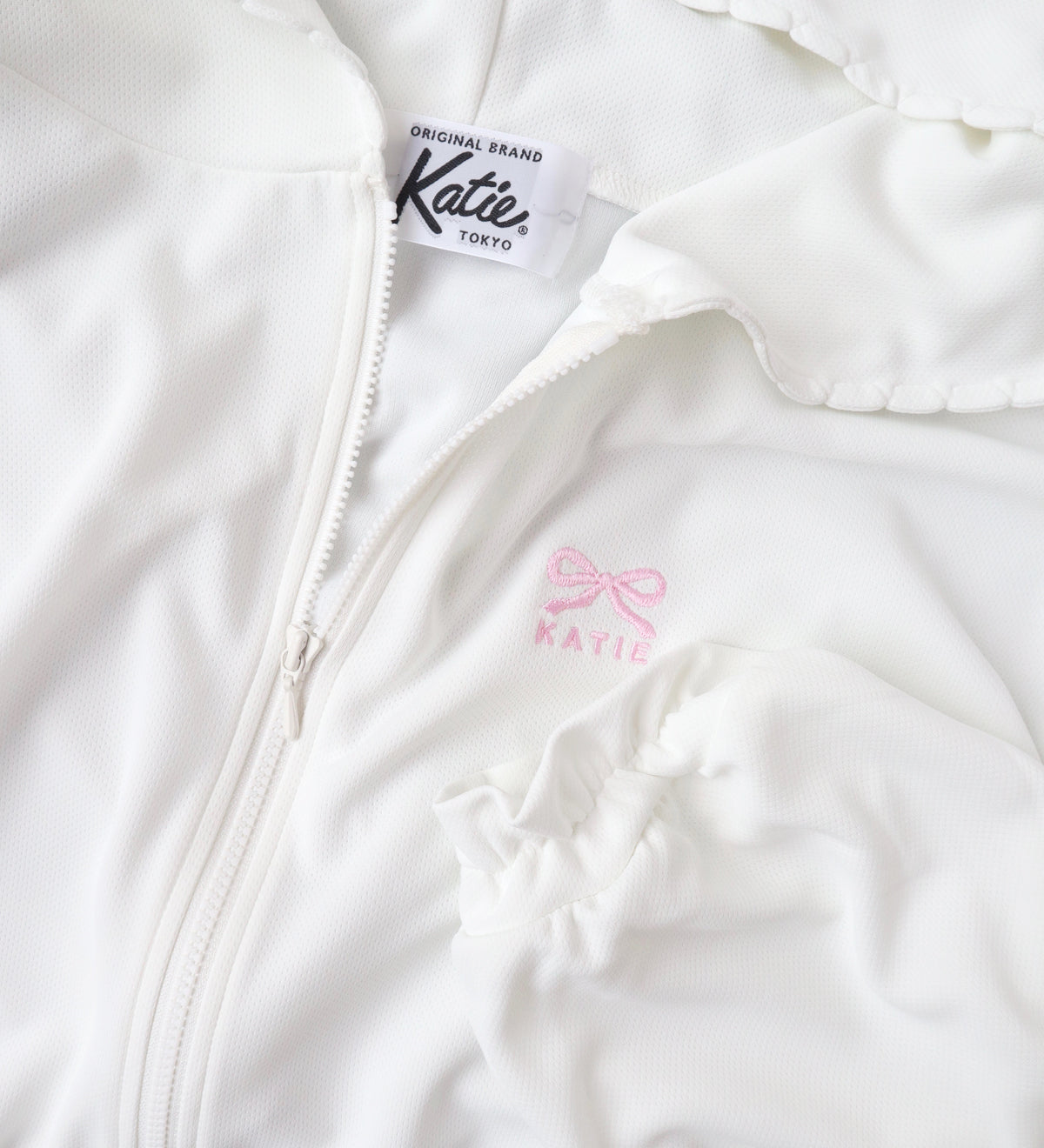 KATIE SPORTS CLUB hood zip