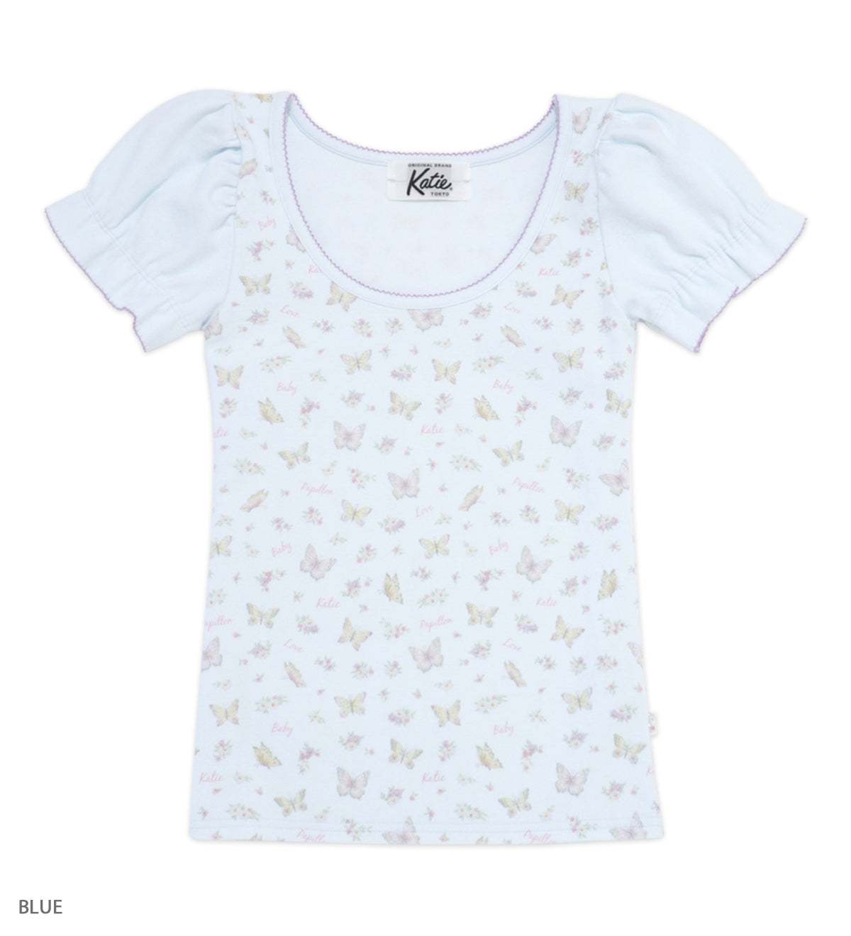 ROMANTIC PAPILLON puff tee