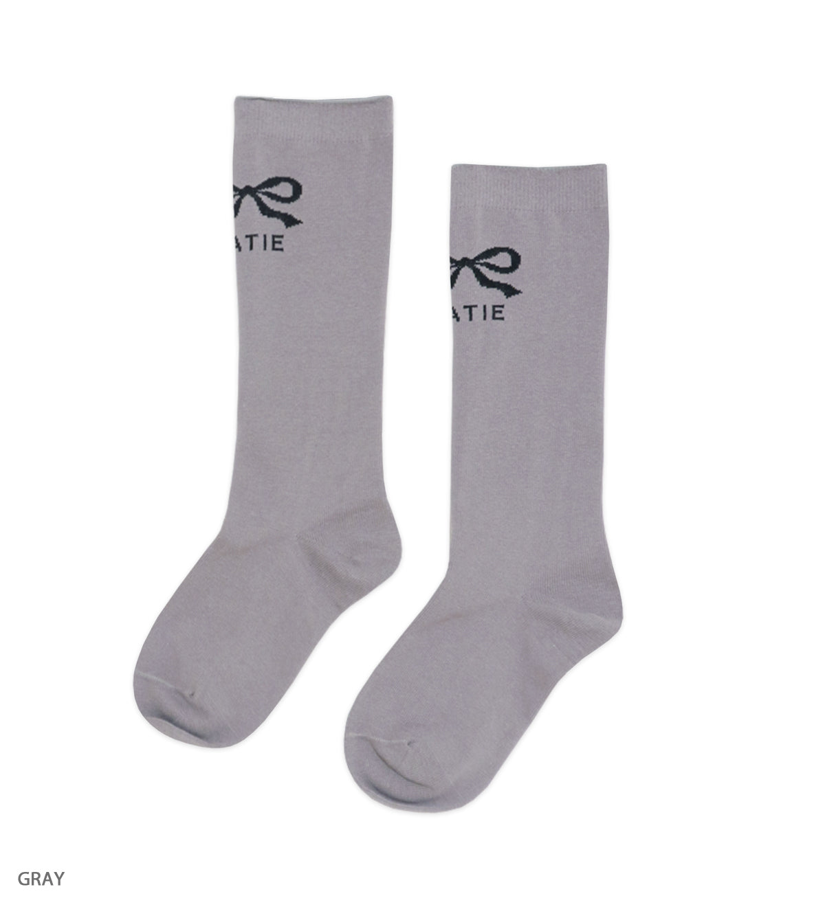 RIBBON LOGO middle socks