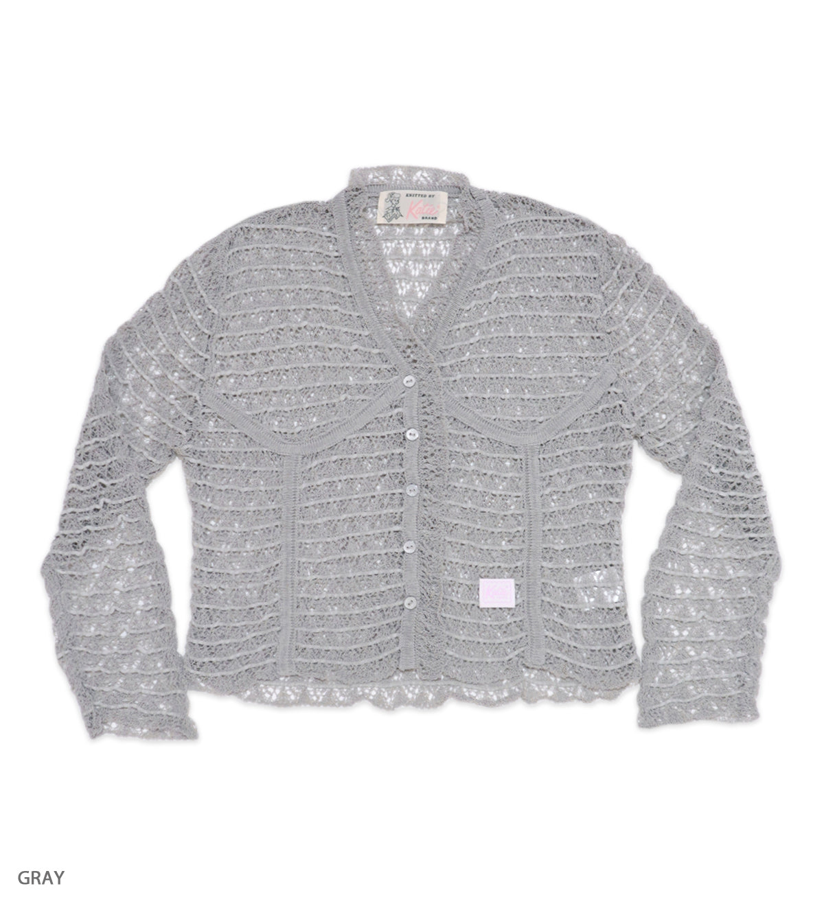 MY FAIR LACE v neck cardigan