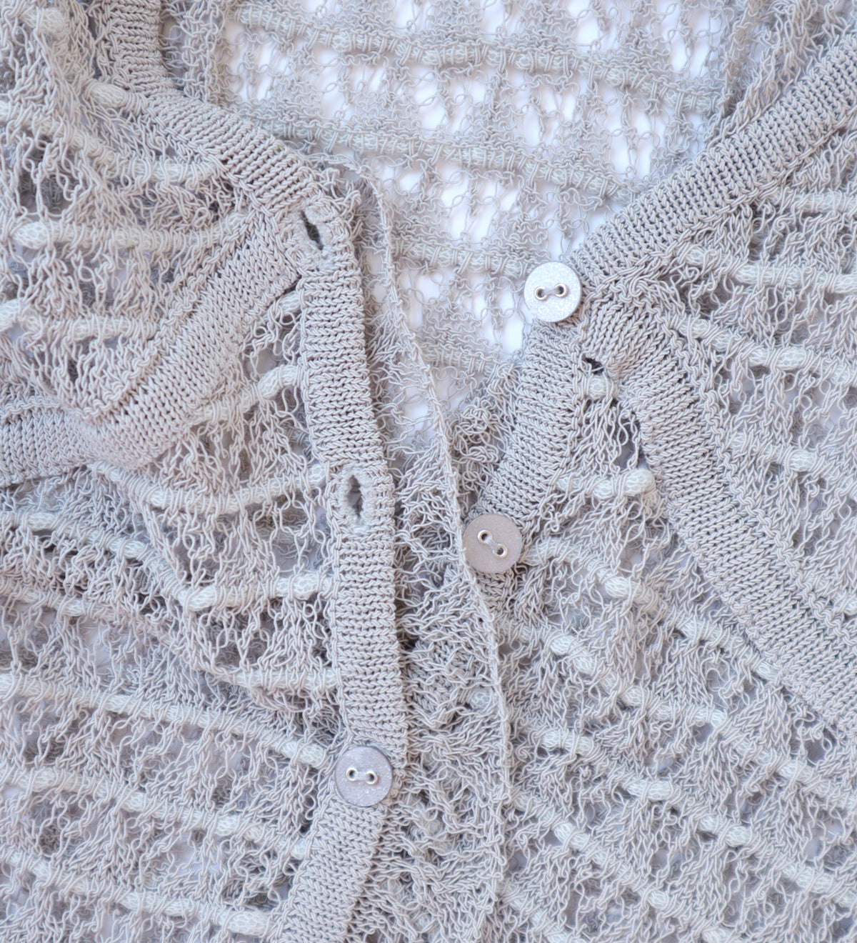 MY FAIR LACE v neck cardigan