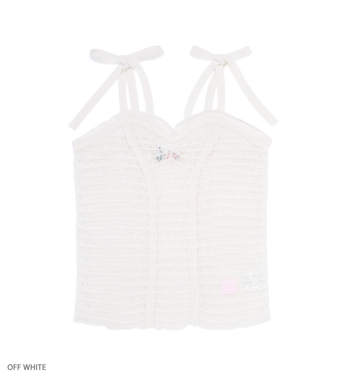 MY FAIR LACE ribbon camisole