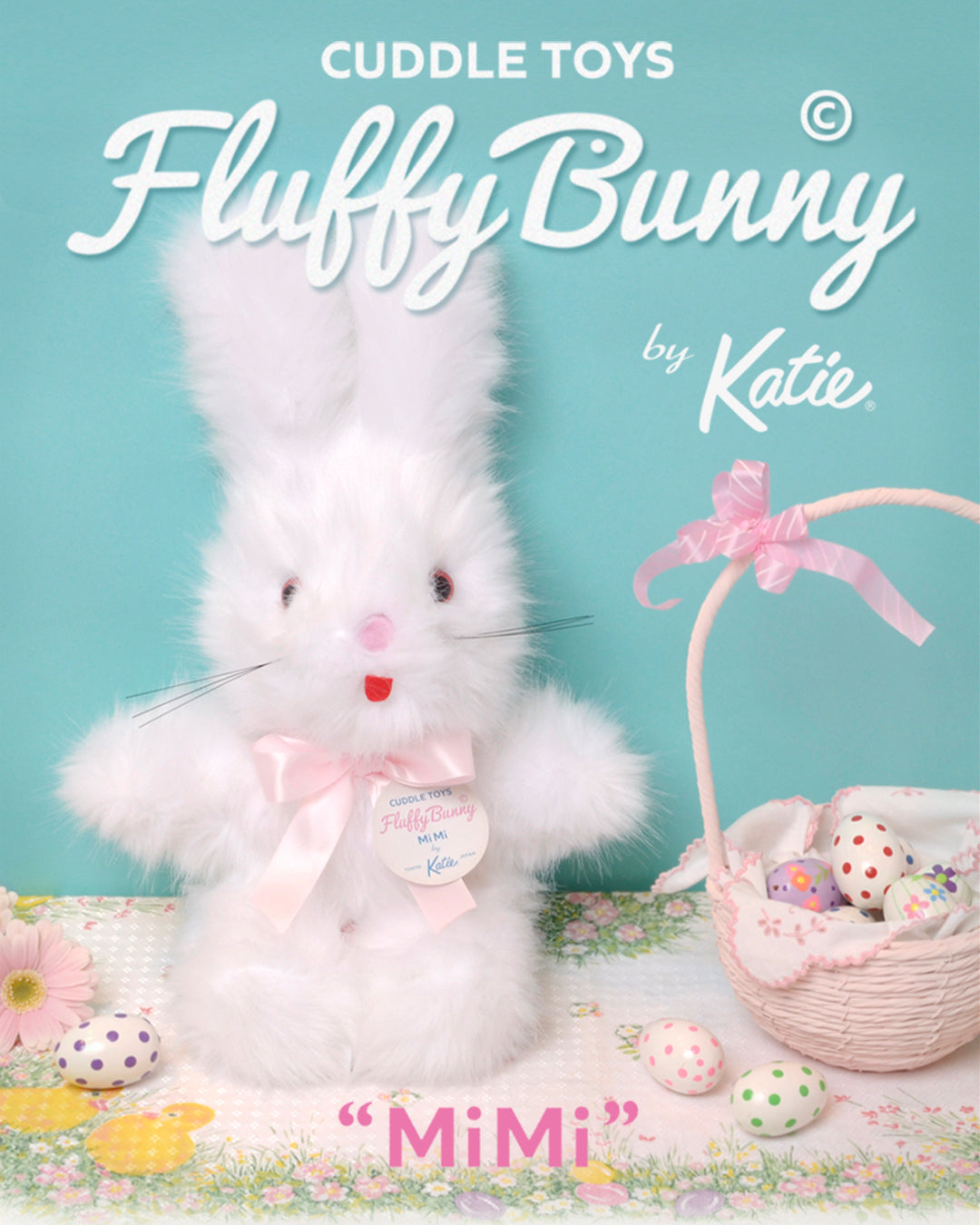 FLUFFY BUNNY "MiMi" plush & Tote Bag
