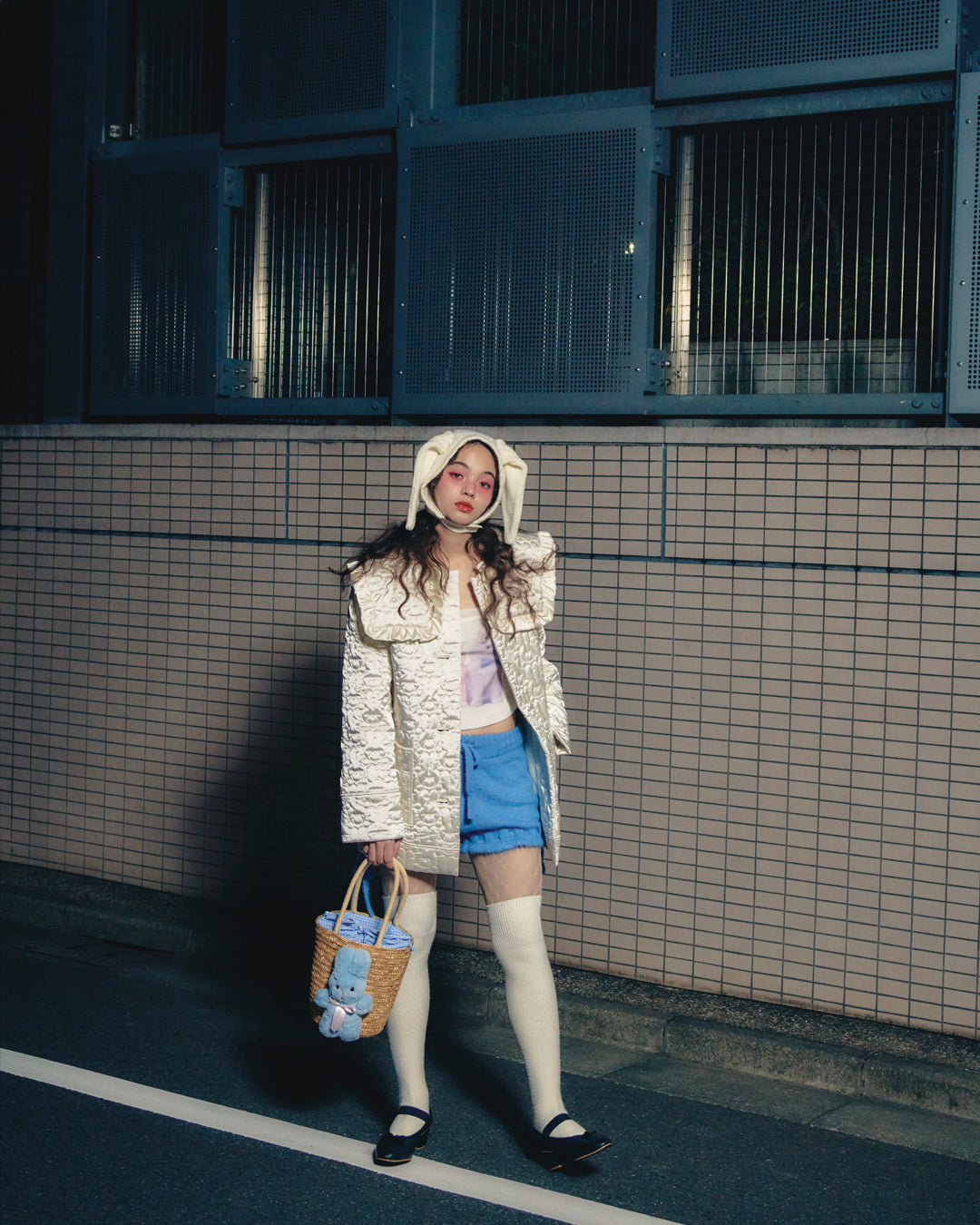 KITTY KITTY ribbon shorts