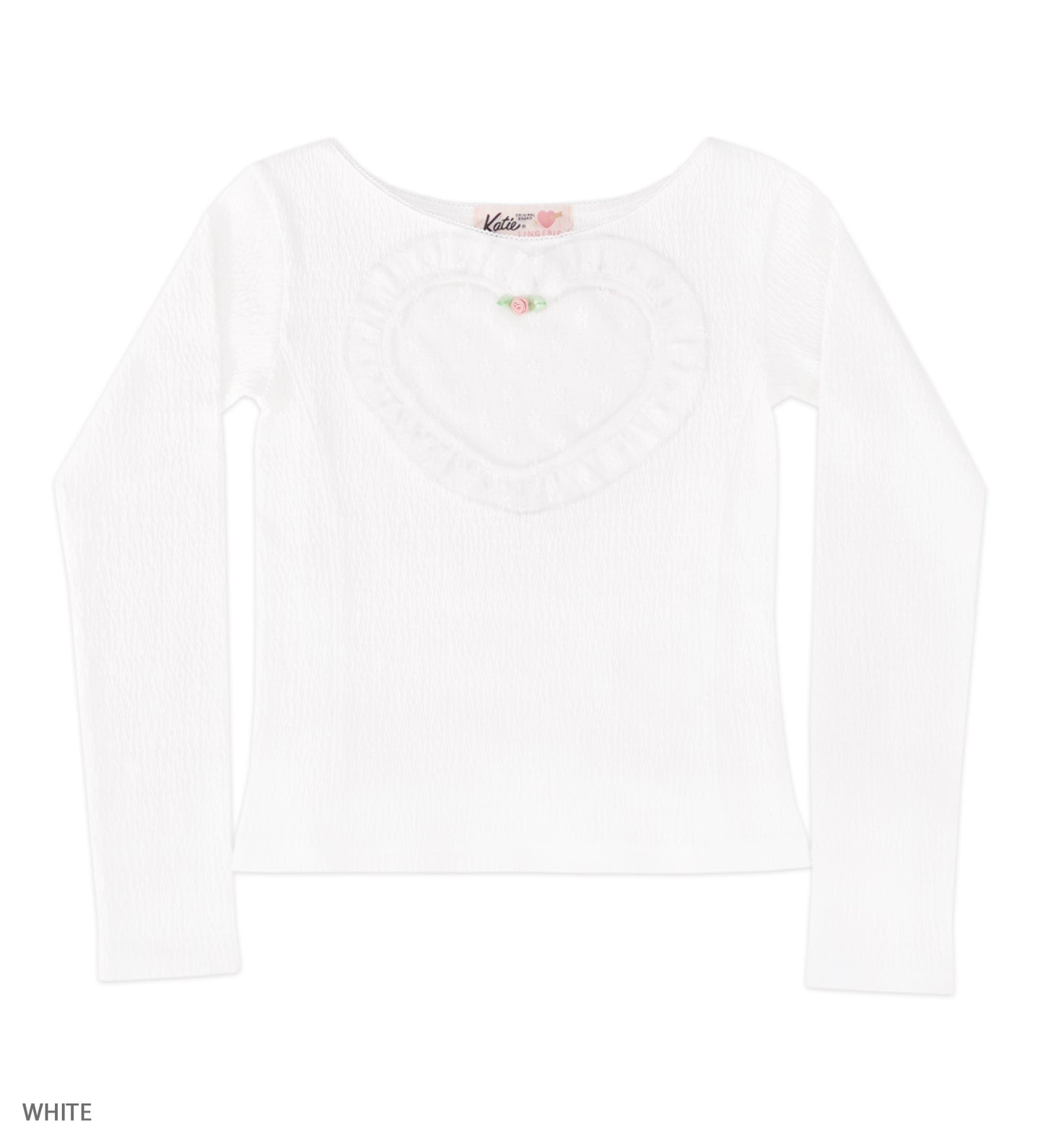 LOVED BY YOU  heart long tops